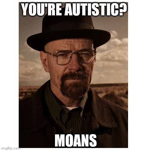 YOU'RE AUTISTIC? MOANS | made w/ Imgflip meme maker