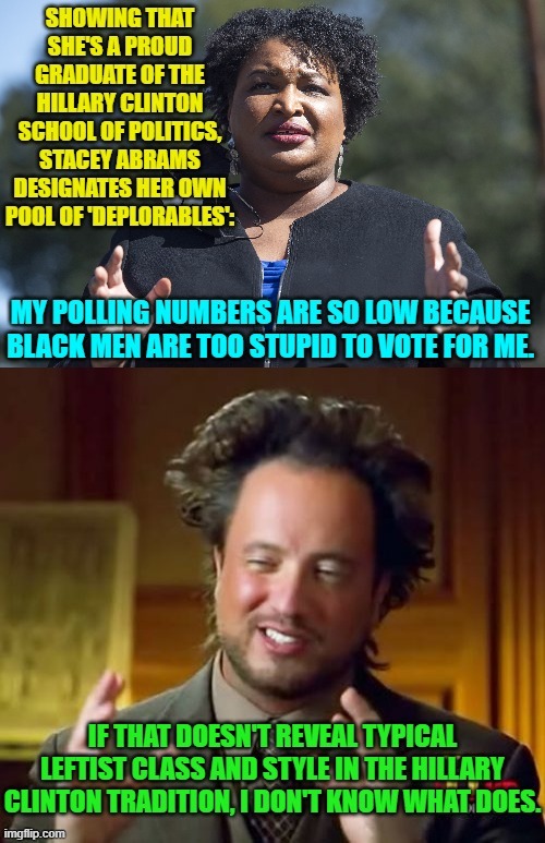 You tell 'em Stacey Abrams.  Men love it when women call them stupid! | image tagged in truth | made w/ Imgflip meme maker