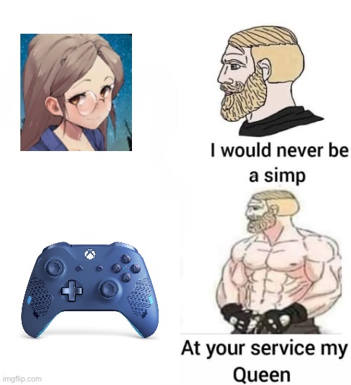 Aw shit here come the shippers | image tagged in i would never be simp | made w/ Imgflip meme maker
