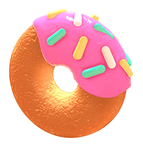 Kirby donut Blank Meme Template