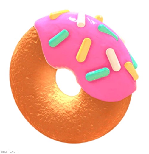 Kirby donut | image tagged in kirby donut | made w/ Imgflip meme maker