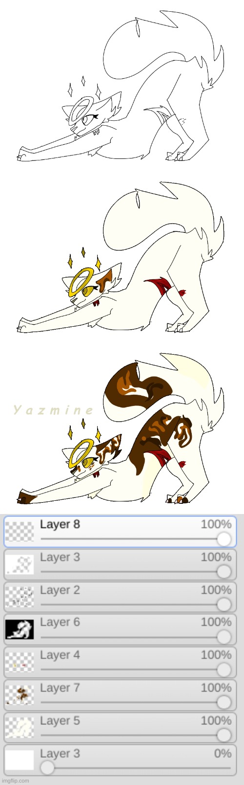 New oc! Y a z m i ne! Goddamn i love her-- | made w/ Imgflip meme maker