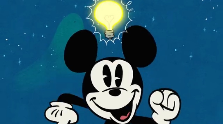 High Quality Mickey mouse idea Blank Meme Template