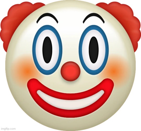 Clown emoji | image tagged in clown emoji | made w/ Imgflip meme maker