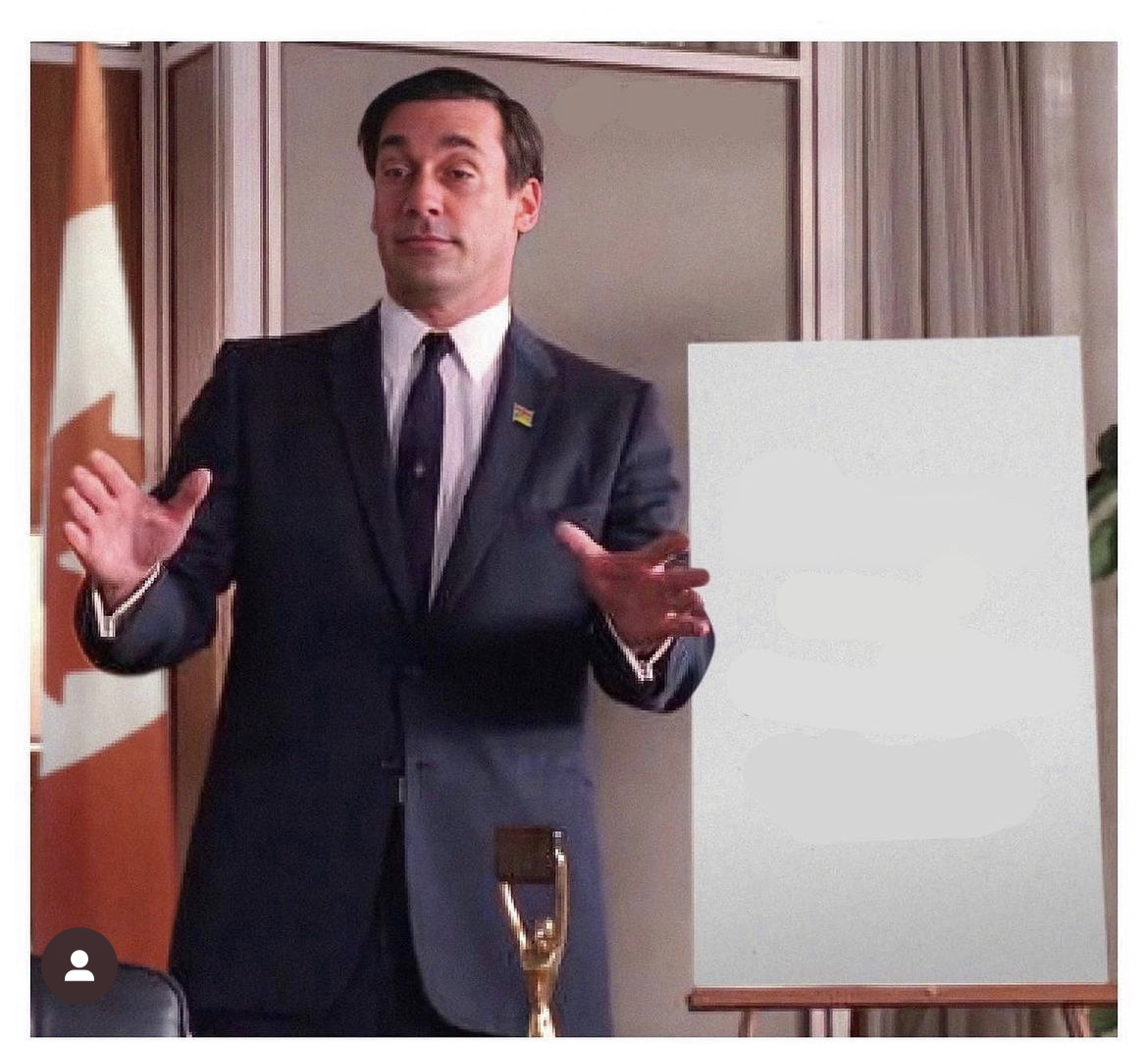 High Quality The pitch Blank Meme Template