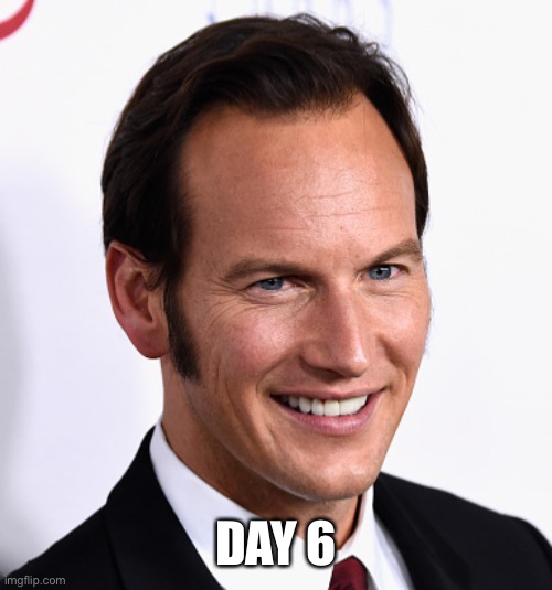 Posting a picture of Patrick Wilson every day until NNN is over. |  DAY 6 | made w/ Imgflip meme maker