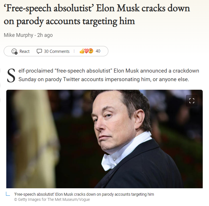 Free-speech absolutist Elon Musk Blank Meme Template