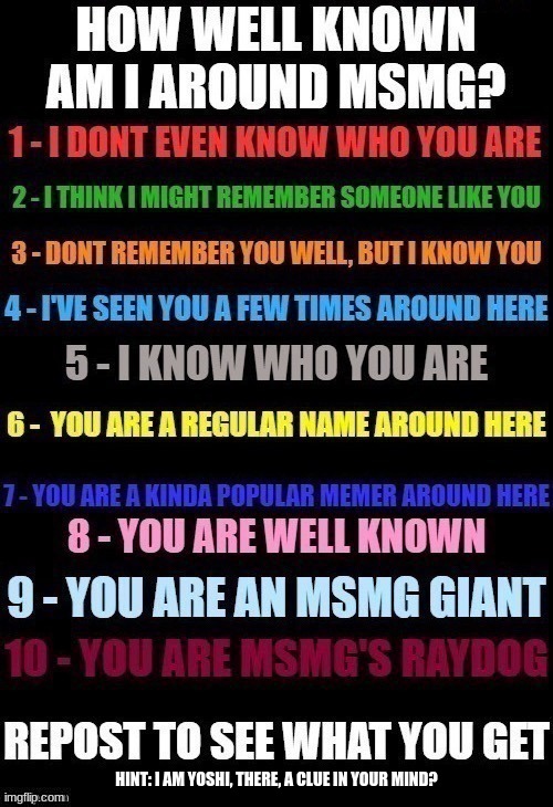 HINT: I AM YOSHI, THERE, A CLUE IN YOUR MIND? | made w/ Imgflip meme maker