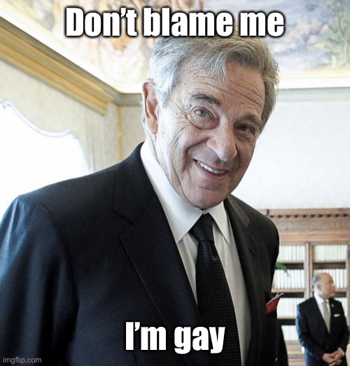 Hi I’m Paul Pelosi | Don’t blame me I’m gay | image tagged in hi i m paul pelosi | made w/ Imgflip meme maker