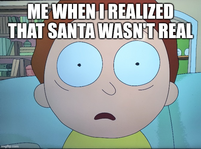 New template | ME WHEN I REALIZED THAT SANTA WASN'T REAL | image tagged in lol | made w/ Imgflip meme maker