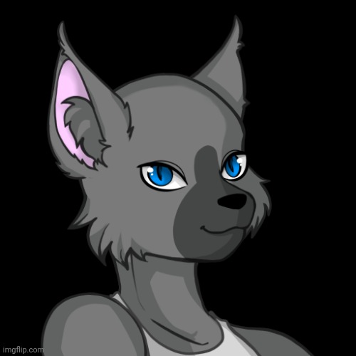 Draw him (Magma note: Created in the app Avatar Maker - Furry Head) | image tagged in travis the bluesteel folf spartan | made w/ Imgflip meme maker