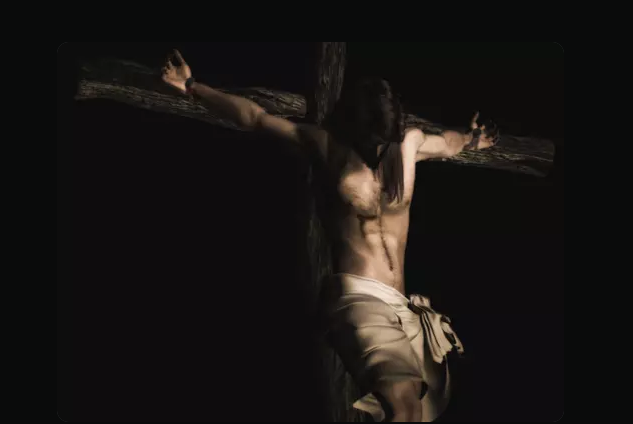 Jesus on Cross Blank Meme Template