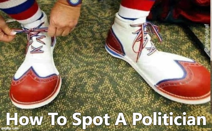 How To Spot A Politician | made w/ Imgflip meme maker