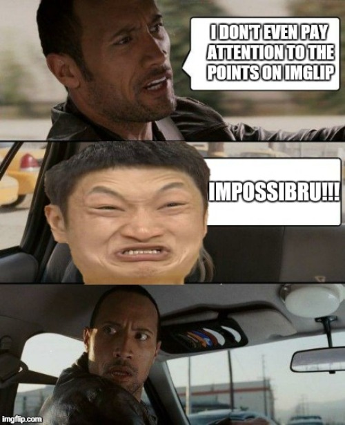 Dwayne | image tagged in impossibru guy original,dwayne johnson | made w/ Imgflip meme maker