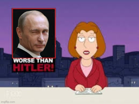 Putin stinks | image tagged in worse than hitler | made w/ Imgflip meme maker