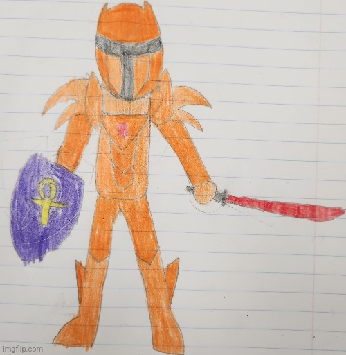 Art dump: The Hero who vanquished the Calamity | made w/ Imgflip meme maker