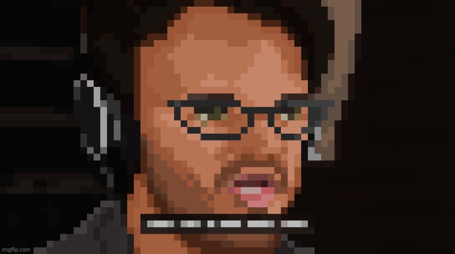Pixelated Markiplier | image tagged in pixelated markiplier | made w/ Imgflip meme maker