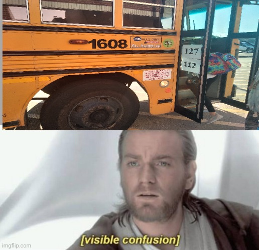 What number is it? | image tagged in visible confusion,bus,what,you had one job | made w/ Imgflip meme maker