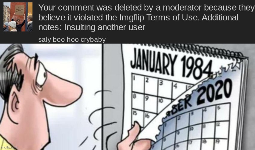 what was that he said about mods not doing crap? | made w/ Imgflip meme maker