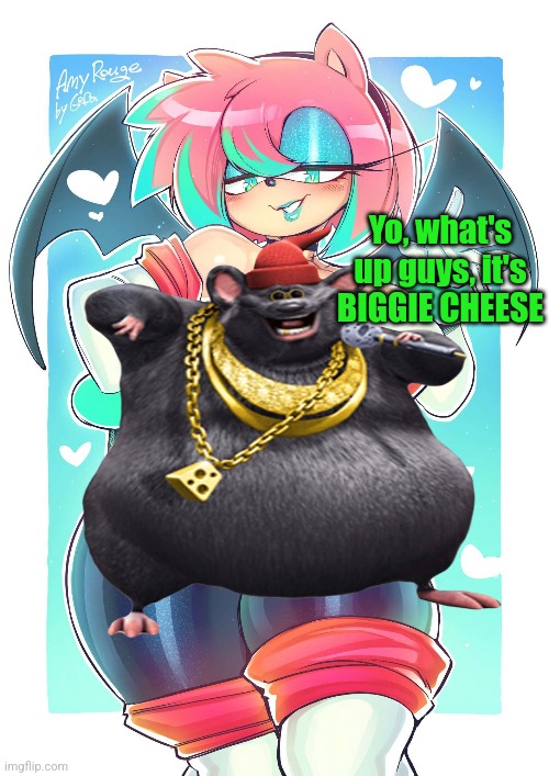 Yo, what's up guys, it's BIGGIE CHEESE | made w/ Imgflip meme maker