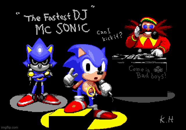 Sonic CD rapper image | image tagged in sonic cd rapper image | made w/ Imgflip meme maker