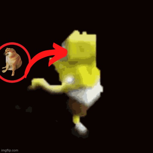 Sponge boi doge | image tagged in idk | made w/ Imgflip meme maker