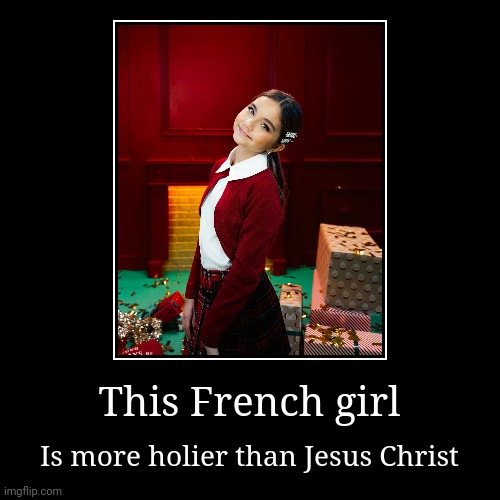 Valentina Tronel is way better than Jesus Christ | image tagged in funny,demotivationals,forza valentina tronel,jesus christ,holy | made w/ Imgflip demotivational maker