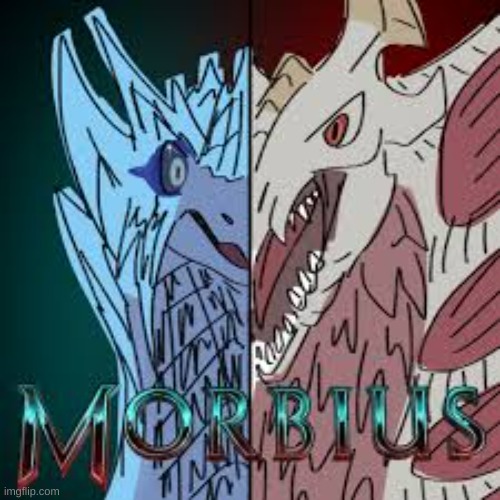 repost from reddit | image tagged in monster hunter,morbius,why | made w/ Imgflip meme maker