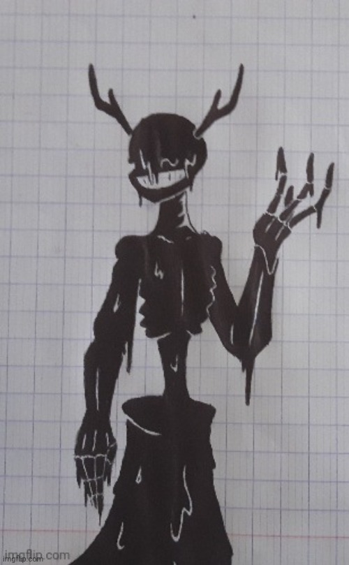 Shadow Wendigot form (phase1) | image tagged in shadow wendigot form phase1 | made w/ Imgflip meme maker