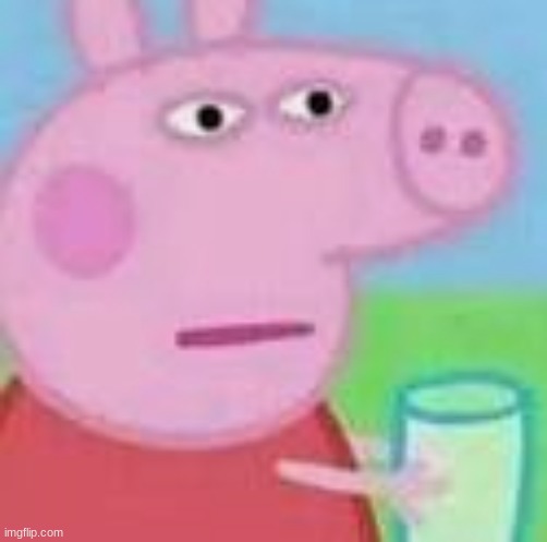 peppa pig sus | image tagged in peppa pig sus | made w/ Imgflip meme maker