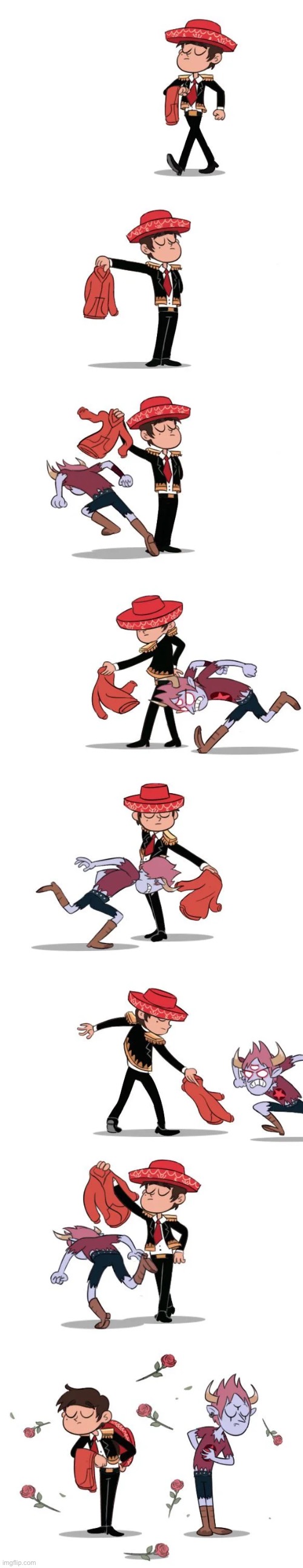 MorningMark - Demon fight | image tagged in comics,morningmark,svtfoe,star vs the forces of evil,memes,comics/cartoons | made w/ Imgflip meme maker