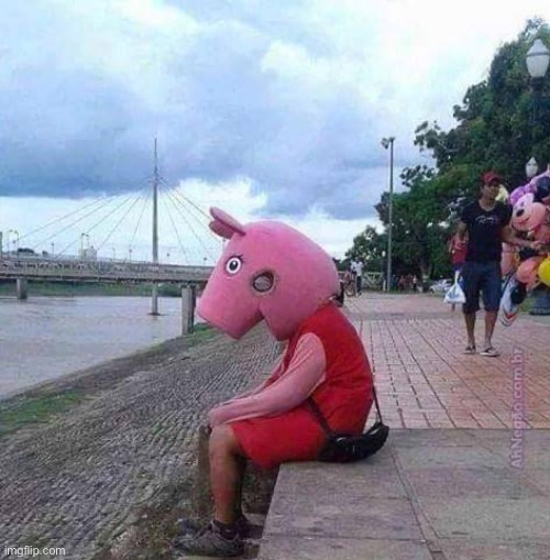 Peppa Pig lost episode??????????? | image tagged in peppa pig | made w/ Imgflip meme maker