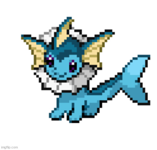 baby vaporeon | image tagged in baby vaporeon | made w/ Imgflip meme maker