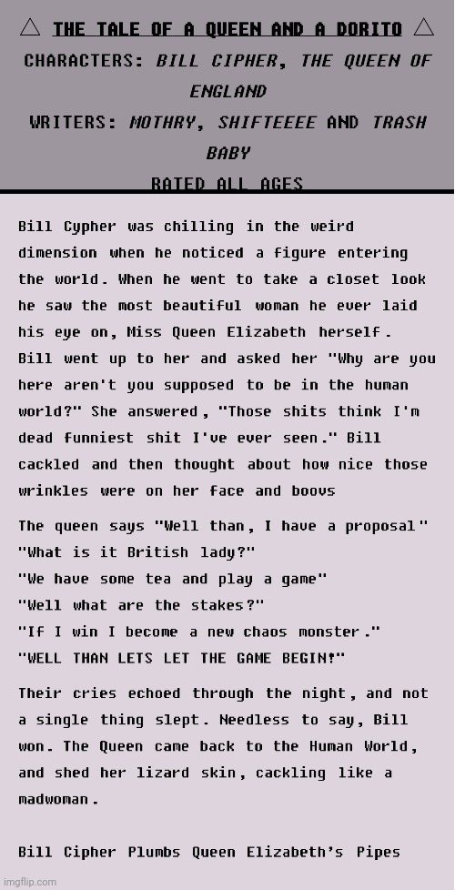 made w/ Imgflip meme maker