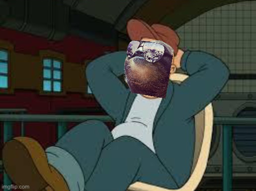 Sloth Futurama yep Blank Meme Template