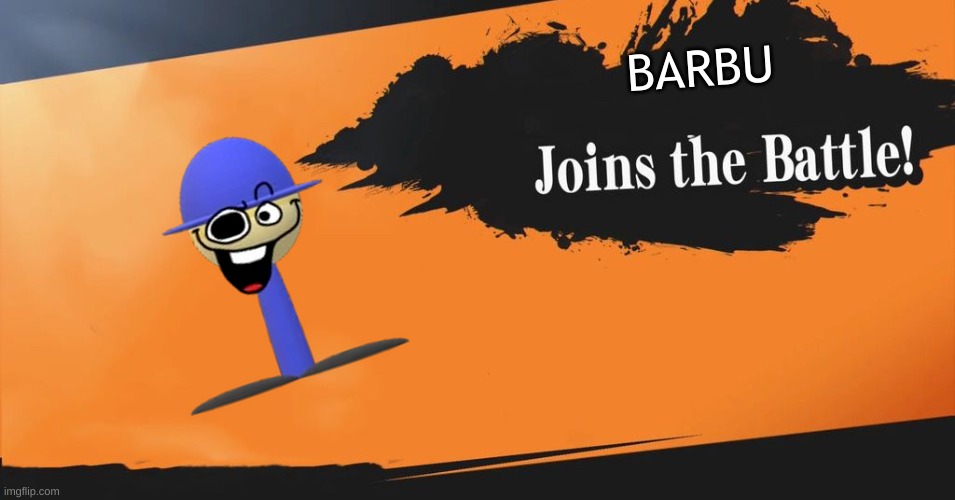 a new friend | BARBU | image tagged in smash bros,memes,dave and bambi | made w/ Imgflip meme maker