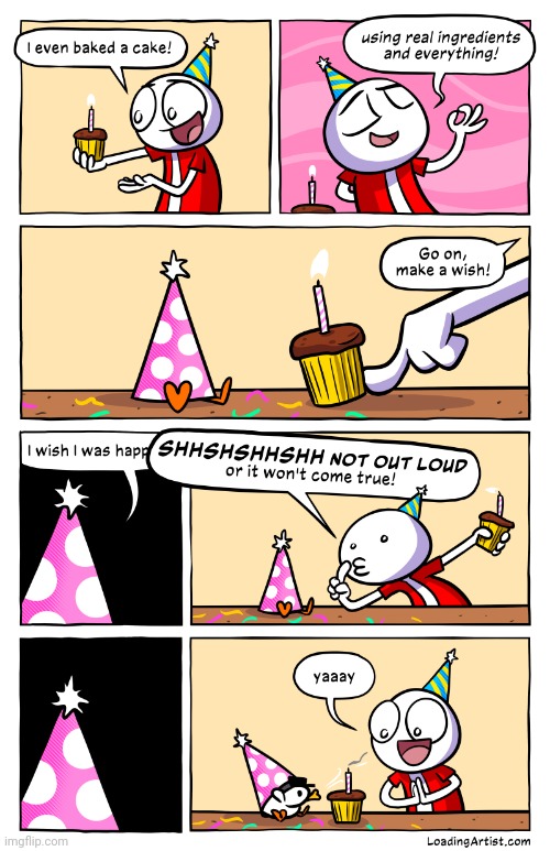 A wish | image tagged in cupcake,cake,wish,comics,comics/cartoons,candle | made w/ Imgflip meme maker
