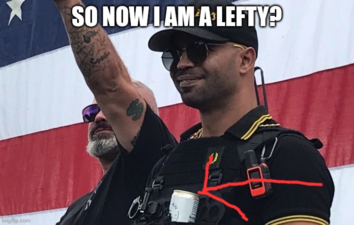 SO NOW I AM A LEFTY? | made w/ Imgflip meme maker