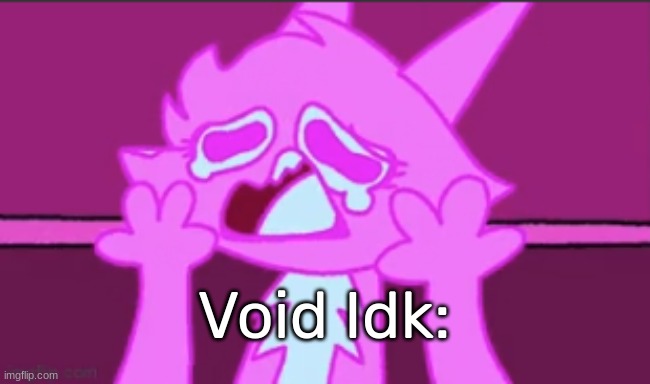 Sad Fuzzy Man | Void Idk: | image tagged in sad fuzzy man | made w/ Imgflip meme maker
