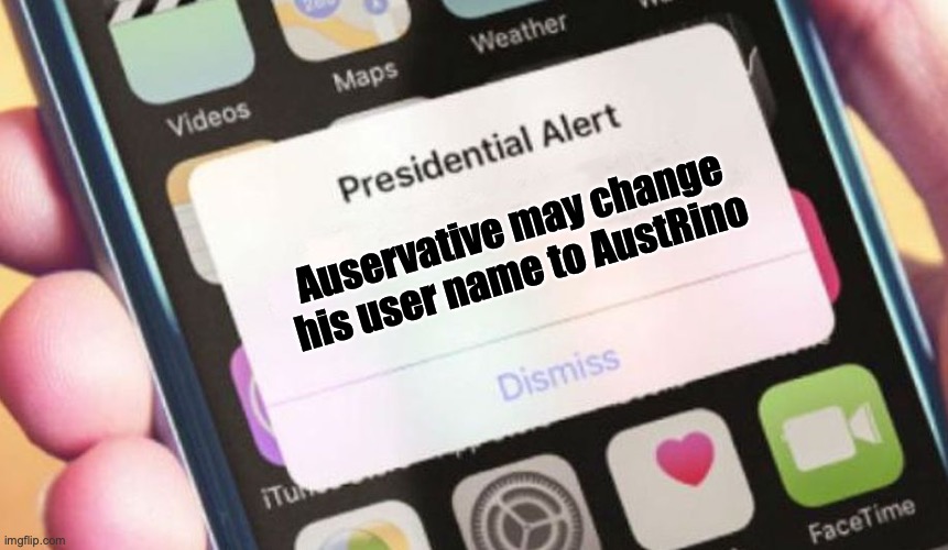 CRT is the reason I don't support fascism, seen fascism first hand, now traumatised | Auservative may change his user name to AustRino | image tagged in presidential alert,anti fascism,not like antifa,neoconservatism | made w/ Imgflip meme maker