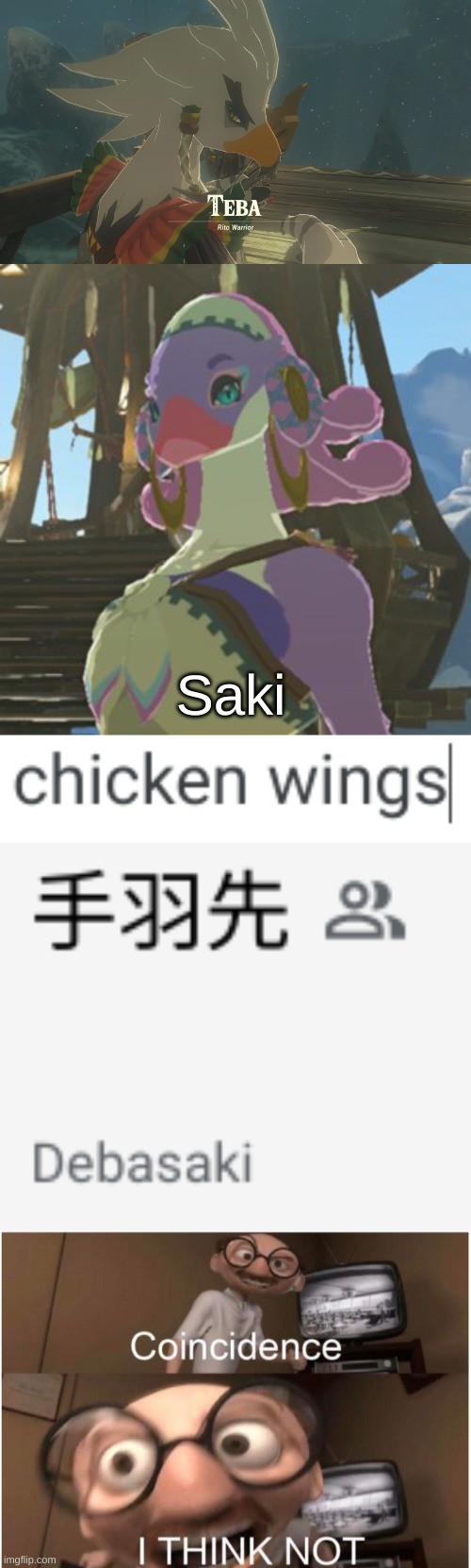 Uhh, no. | Saki | image tagged in memes,botw,coincidence i think not,oh wow are you actually reading these tags,barney will eat all of your delectable biscuits | made w/ Imgflip meme maker