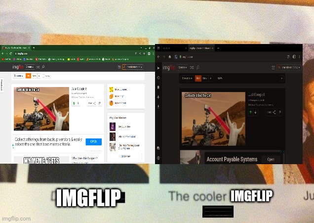 the cooler x | IMGFLIP; IMGFLIP | image tagged in the cooler daniel | made w/ Imgflip meme maker