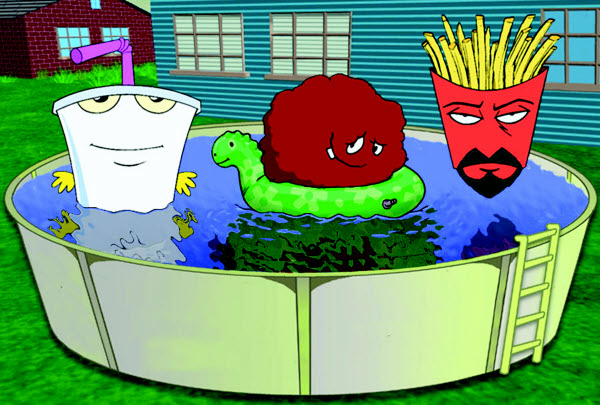 High Quality Aqua teen Blank Meme Template