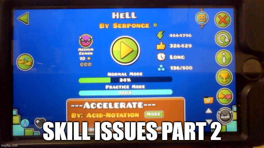 :/ | SKILL ISSUES PART 2 | made w/ Imgflip meme maker