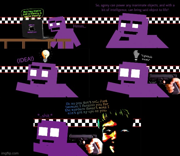 Fnaf ucn be like | image tagged in fnaf,comics/cartoons | made w/ Imgflip meme maker