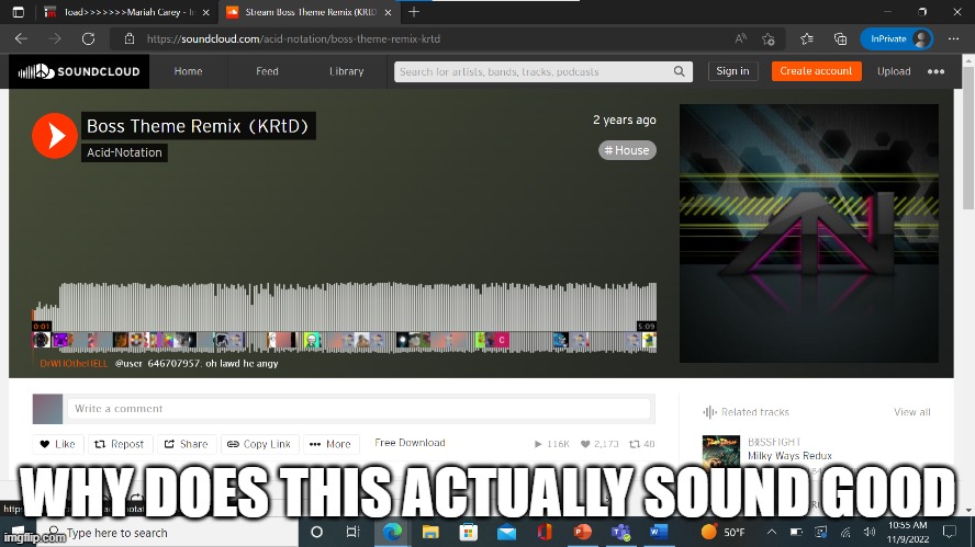 this sounds fire | WHY DOES THIS ACTUALLY SOUND GOOD | made w/ Imgflip meme maker