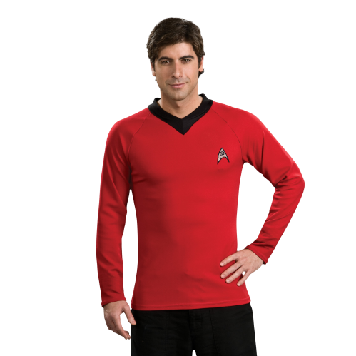 Star Trek Red Shirt Transparent Background Blank Meme Template