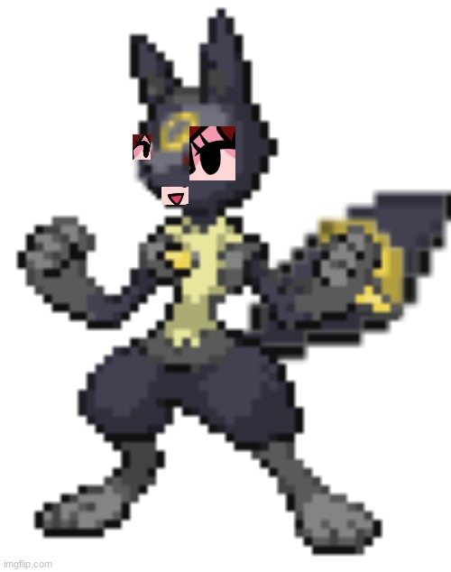 female umbrecario( i tried....) | image tagged in umbrecario | made w/ Imgflip meme maker