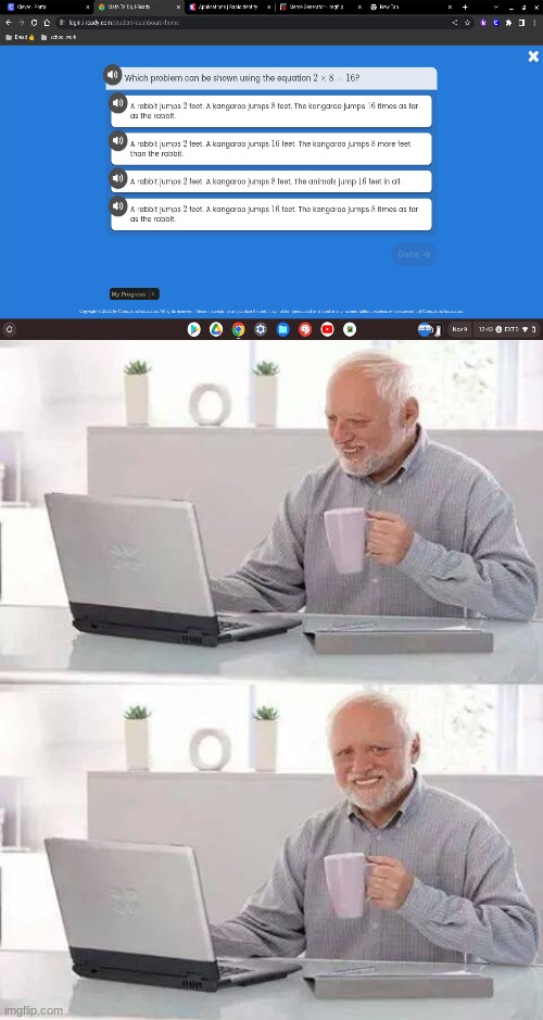 I find old templates useful but it is cringe | image tagged in memes,hide the pain harold | made w/ Imgflip meme maker