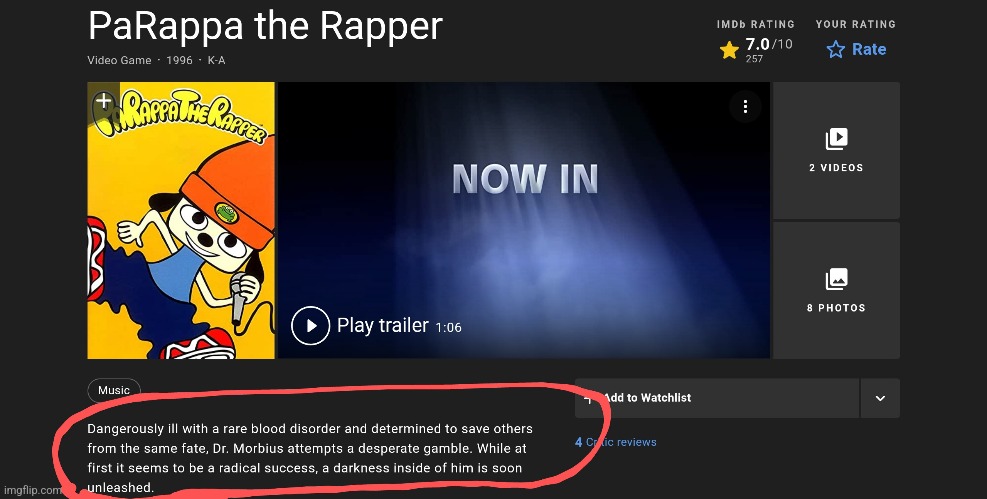 PaRappa the Rapper (Video Game 1996) - IMDb